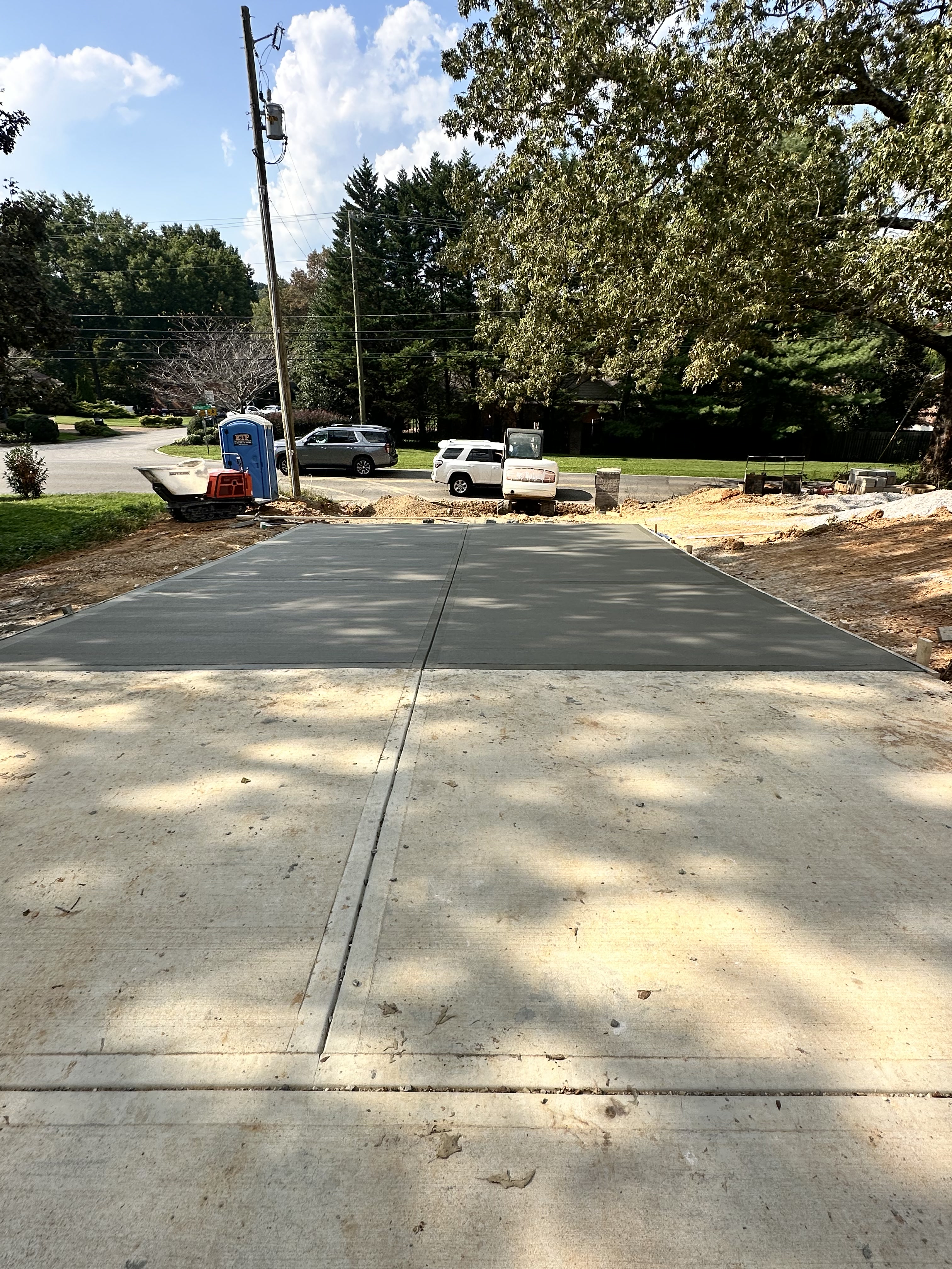Concrete patio Oak Ridge TN